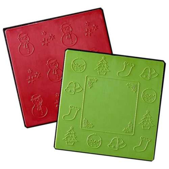 Rubbing Plates Christmas