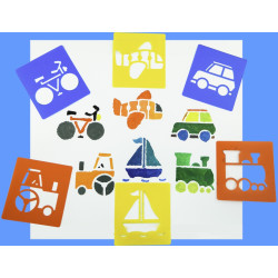 Washable Stencils Transport