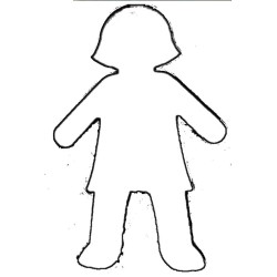 Girl Cut Outs Pack of 10