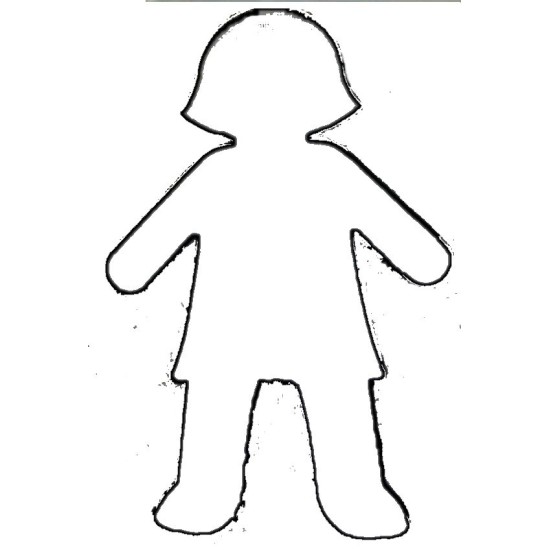 Girl Cut Outs Pack of 10