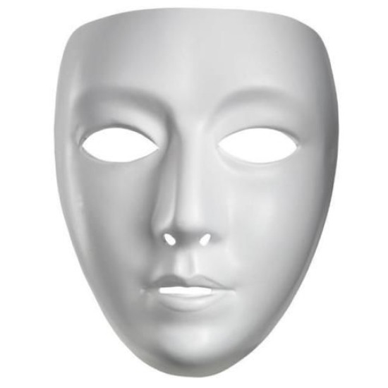 Childrens Face Mask White Pack of 6