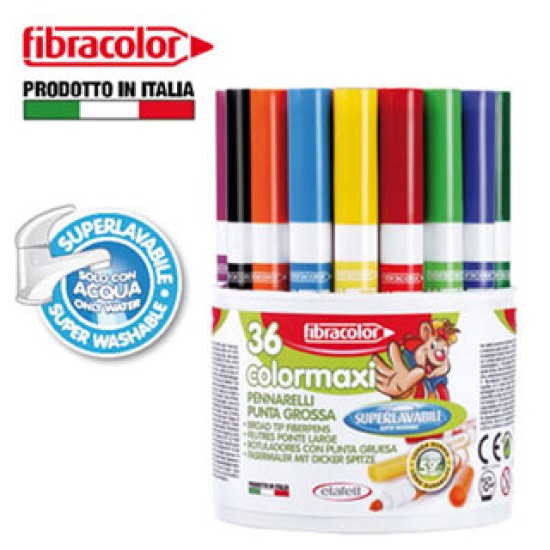 ColorMaxi Coloring Markers Tub of 36