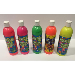 fluorescent Poster Paint 500ml Paint
