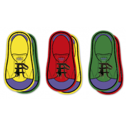 Tie Me Up Shoe Pack of 6